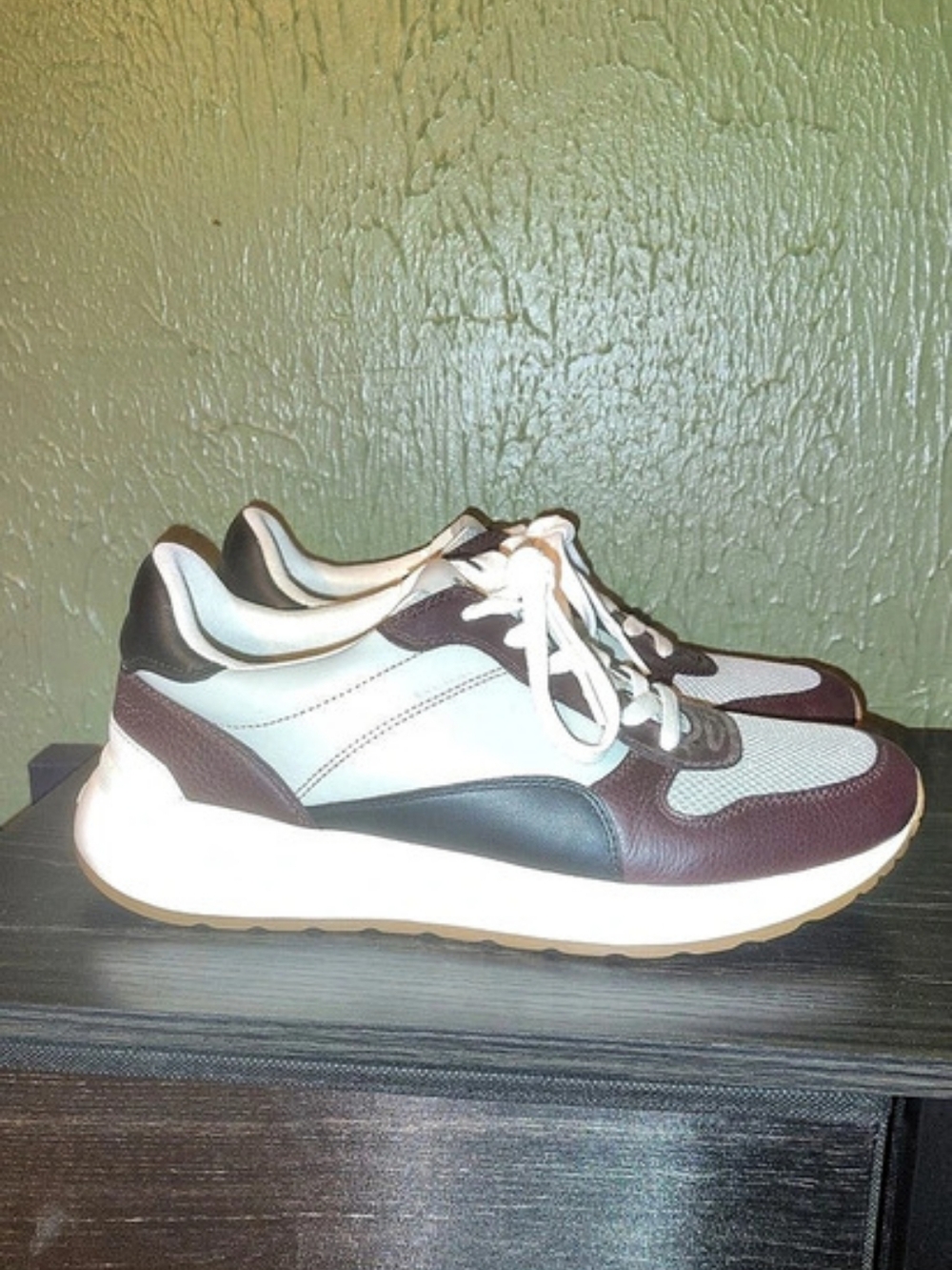 Coach CitySole Runner Men's Brown & White Sneakers